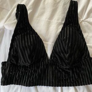 ❗25% off 2❗ VS PINK velvet longline bralette